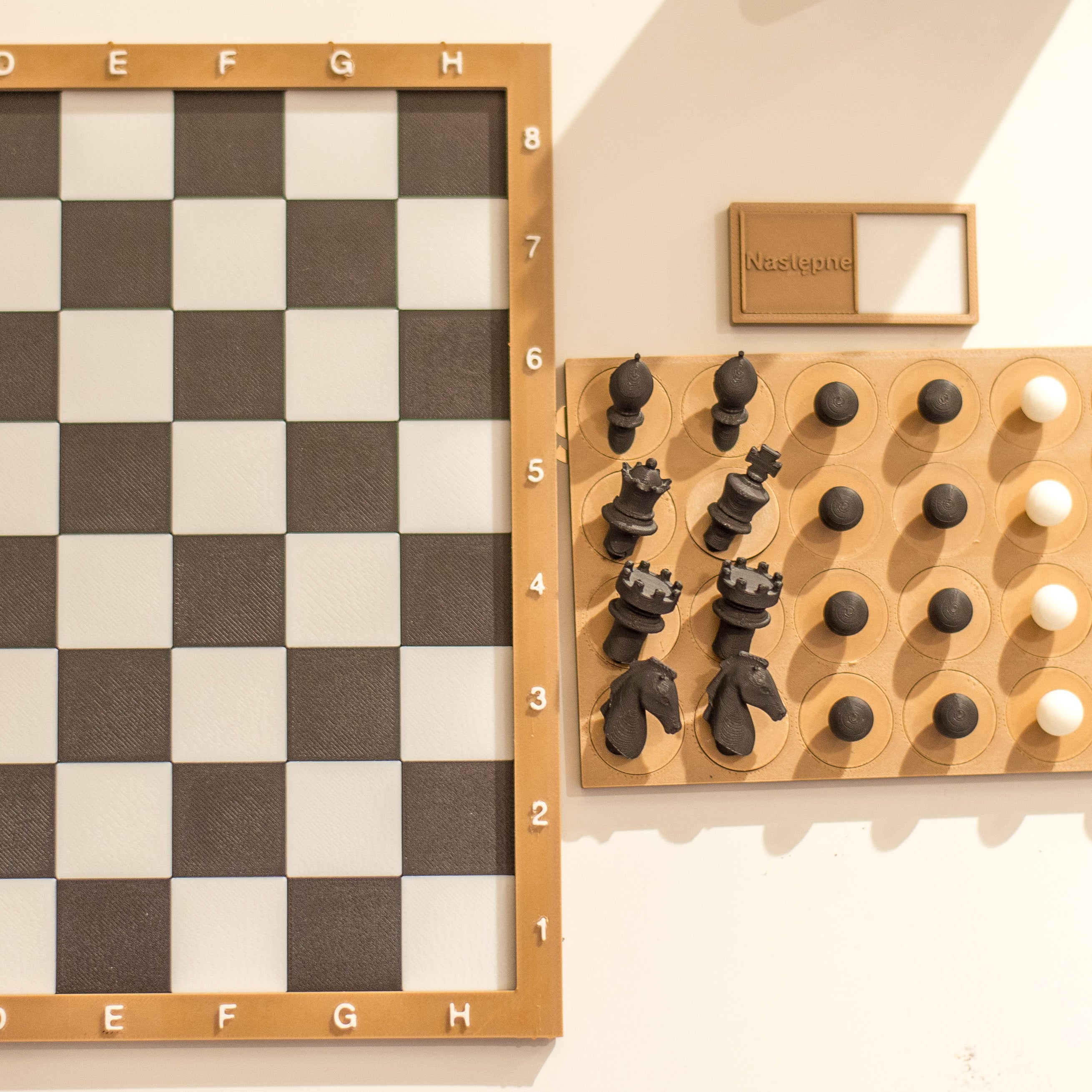 Szachy na lodówkę